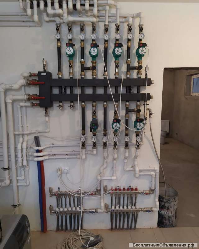 Электрика, отопление, водоподготовка, пластиковые окна