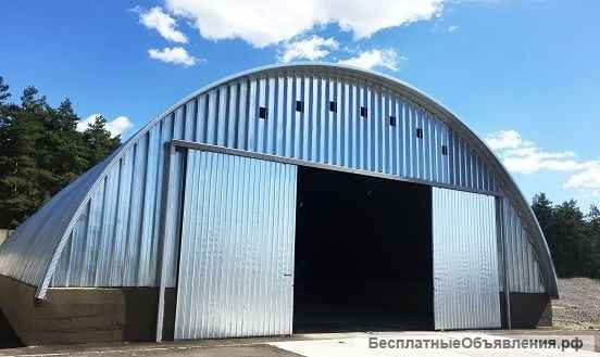 Строительство арочных ангаров под ключ