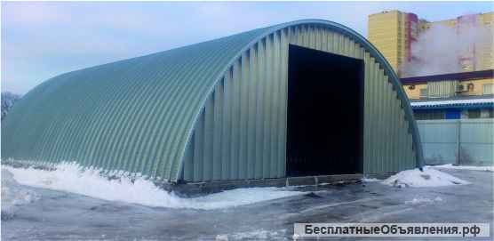 Строительство арочных ангаров под ключ
