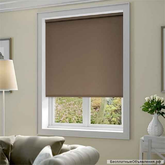 Рулонные шторы на окна любого типа - уникальное предложение