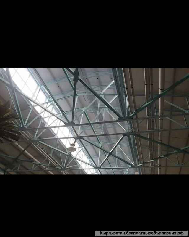 Тепличные оцинкованные каркасы на 1 га, не ржавеют