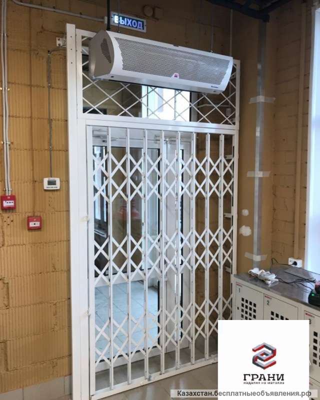 Решётки на окна и двери, раздвижные