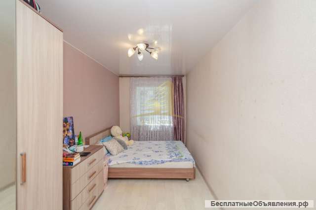 3-к квартира, 58м2