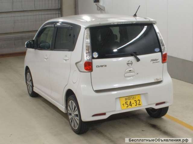 Хэтчбек турбо кей-кар Nissan Dayz кузов B21W модификация Rider -B Line HWS G Turbo Base