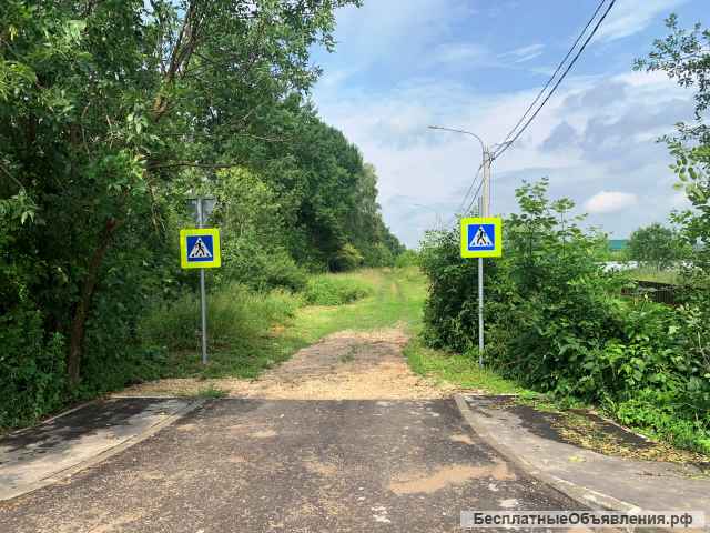 Участок правильной формы в экологически чистом районе