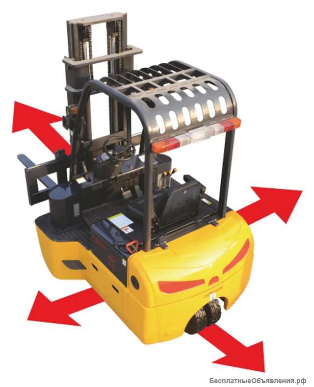 4х-ходовой вилочный электропогрузчик XILIN CSD20