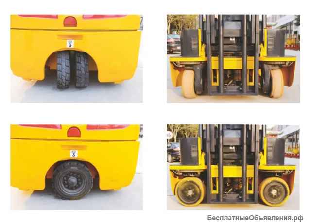 4х-ходовой вилочный электропогрузчик XILIN CSD20