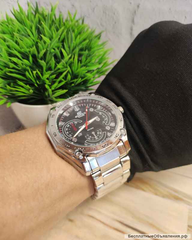 Стильные Наручные Механические Часы Casio Edifice