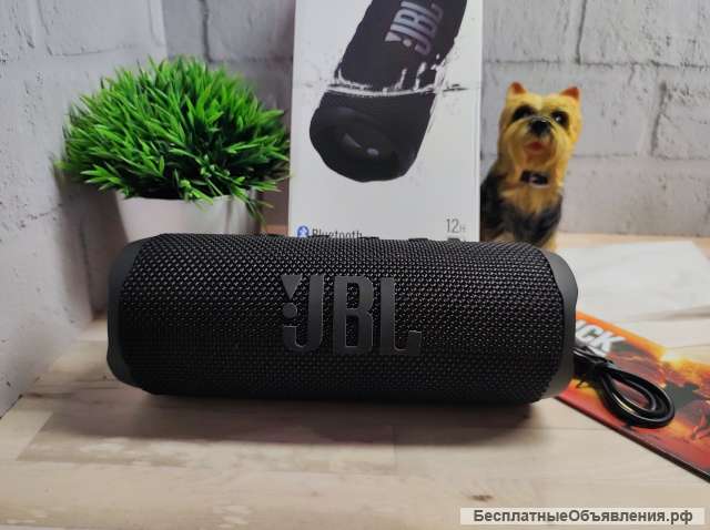 Новая Портативная Колонка JBL Flip 6 Чёрная