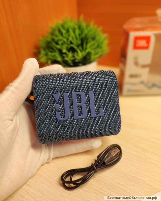 Компактная Колонка JBL Go 3 Тёмно-Синяя
