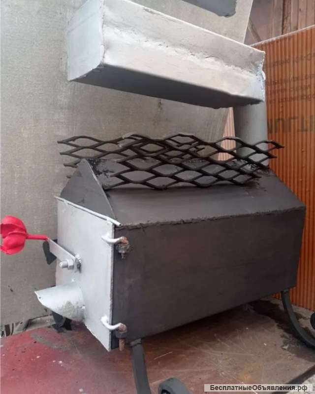Печь для дома бани гаража Батари