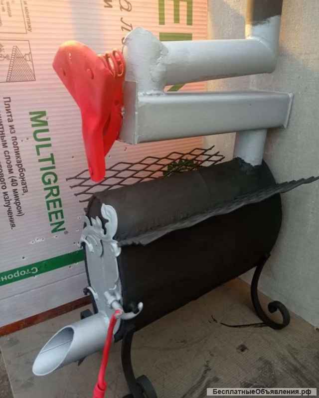 Печь для дома бани гаража Батари