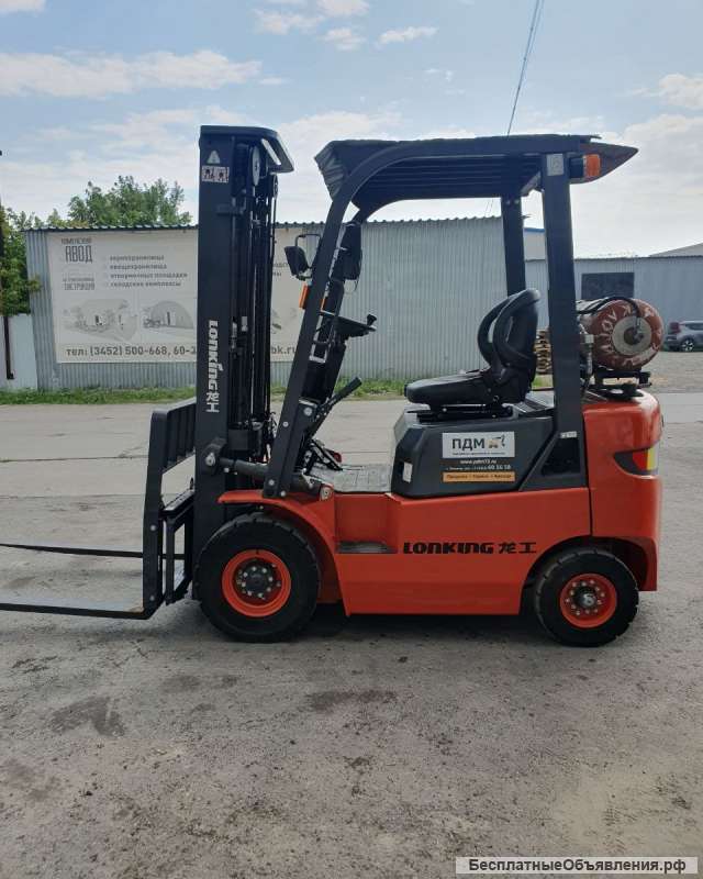 Б/У вилочный газ-бензиновый погрузчик Lonking LG15GLT