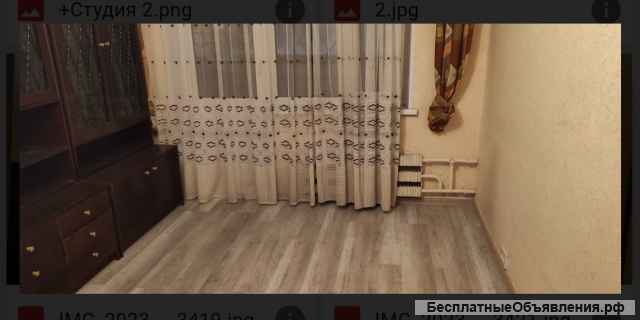 Студия с балконом