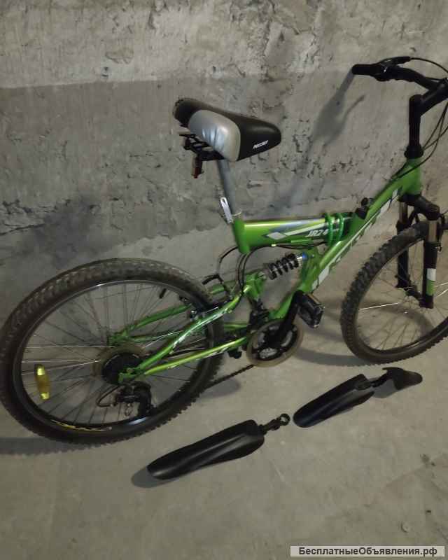 Подростковый велосипед Kellt Jr 24 Lite, год 2017, цвет Зеленый