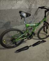 Подростковый велосипед Kellt Jr 24 Lite, год 2017, цвет Зеленый