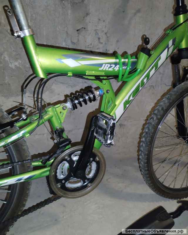 Подростковый велосипед Kellt Jr 24 Lite, год 2017, цвет Зеленый