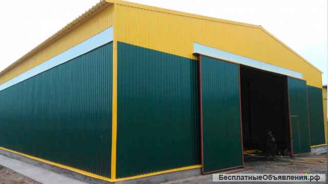 Быстровозводимые металлоконструкций и сэндвич панели