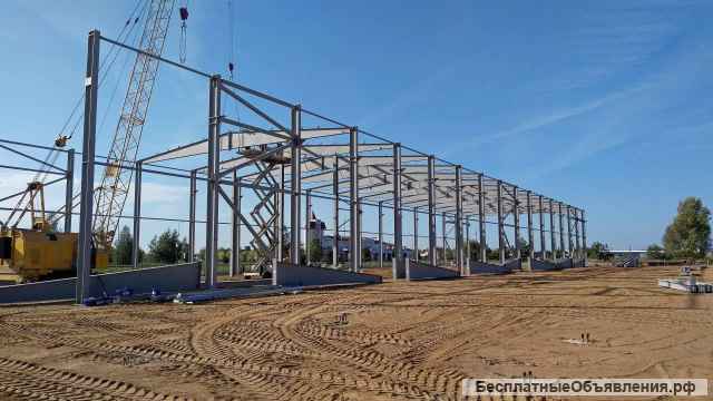 Быстровозводимые металлоконструкций и сэндвич панели