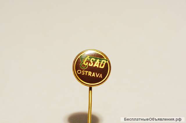 Значок CSAD Ostrava Чехословакия автопредприятие