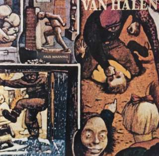 Van Halen Fair Warning LP German press VG+/VG