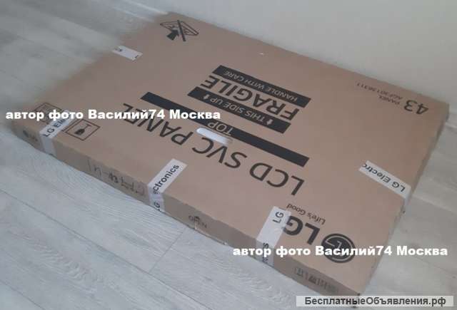 Матрицы 4k 43" HV430QUB-F1D _ HV430QUB-F7D _ EAJ65724101 _ EAJ65695901