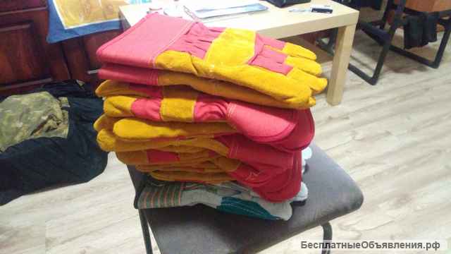 Перчатки утеплённые строительные