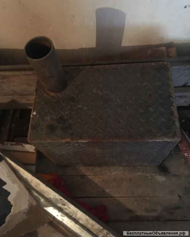 Печь металлическая на дровах