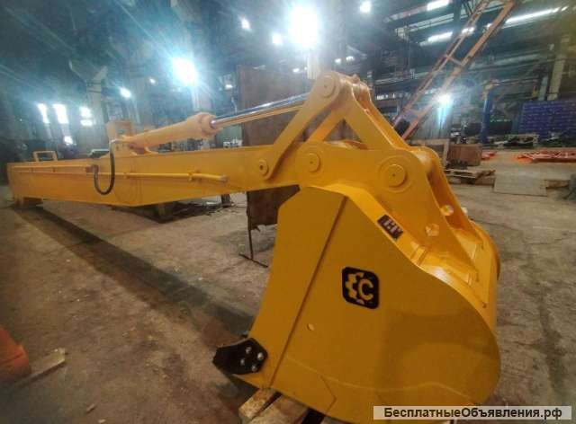 Удлиненное рабочее оборудование для эксковатора Komatsu