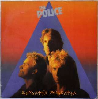 The Police (STING) Zenyatta Mondatta LP VG/VG