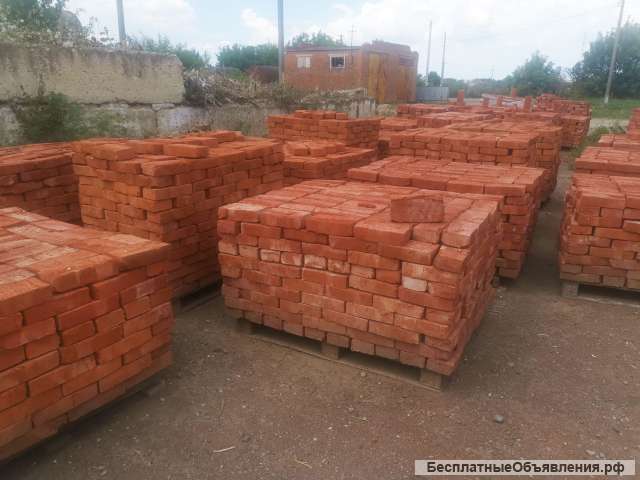 Кирпич полнотелый красный