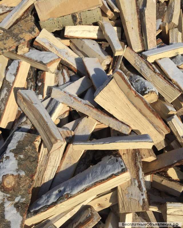 Дрова Сухие/Колотые Берёза/Пихта Доставим