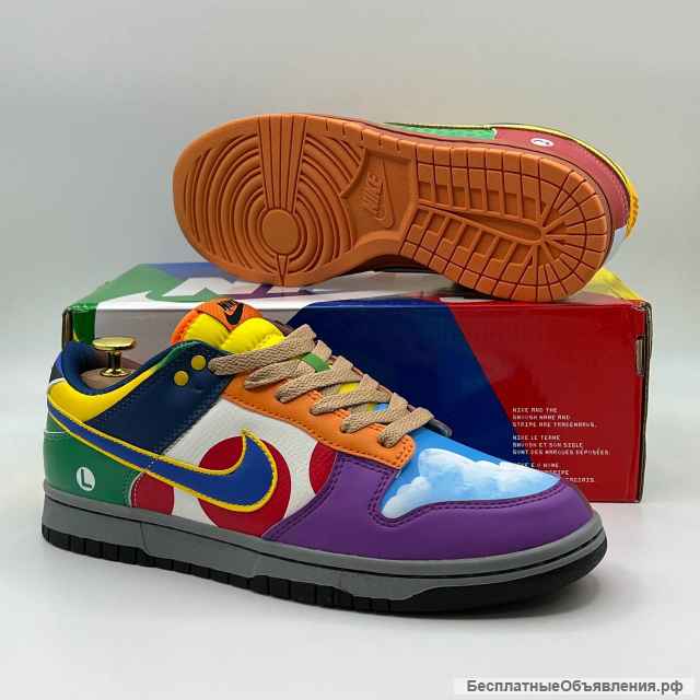 Nike Dunk Low What The Super Mario
