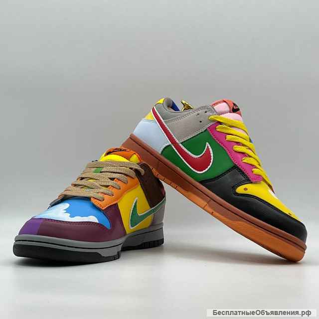 Nike Dunk Low What The Super Mario