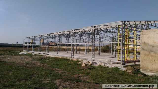 Ангары быстровозводимые склады из сэндвич панелей