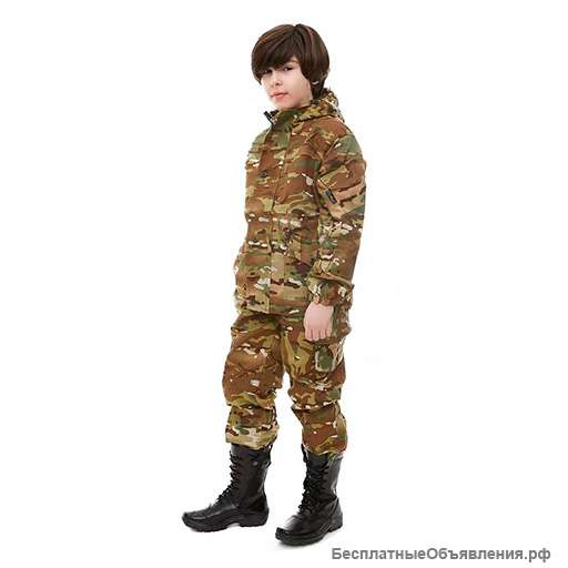 Костюм детский демисезонный ГОРКА 5, тк. Рип-стоп, Мультикам