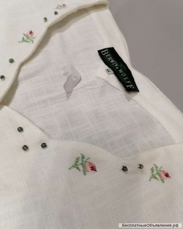 48 50 52 Новое платье винтаж Англия с карманами