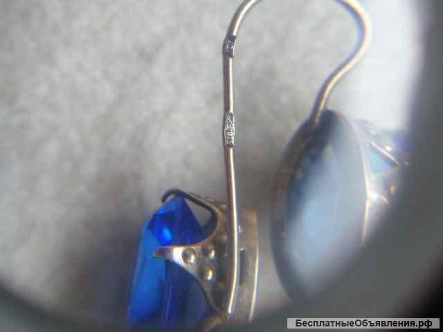 Не "баунти " -но райское наслаждение Серьги.и кулон из натурального камня.