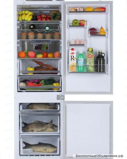 Встраиваемый холодильник комби Samsung BRB260030WW к2