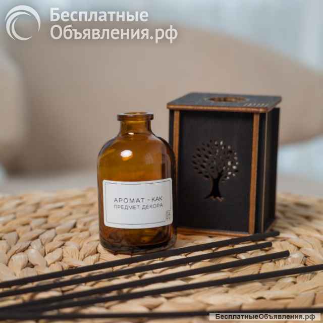 Арома Диффузор - Дерево жизни 50 мл. темное дерево, аромат "Новогодний вечер"