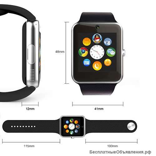 Умные часы Smartwatch GT08 Powerbank