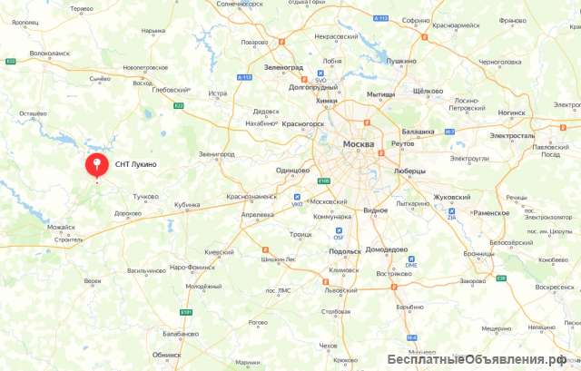 Участок земельный в снт Лукино