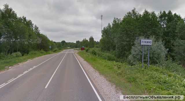 Участок земельный в снт Лукино