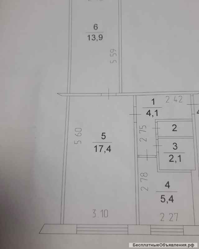 ПPОДAМ 2 ком кв-ру в Ленинcком р-не, ул. Бульваp-Стpоителeй, 22б.
