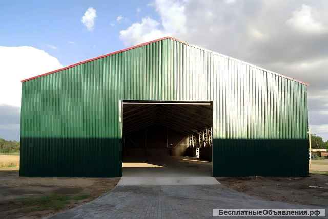 Строительство ангаров. Быстровозводимые здания.