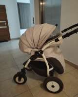 Детская коляска люлька+ прогулочный блок