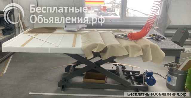 Стол подъемный ножничного типа с электроприводом