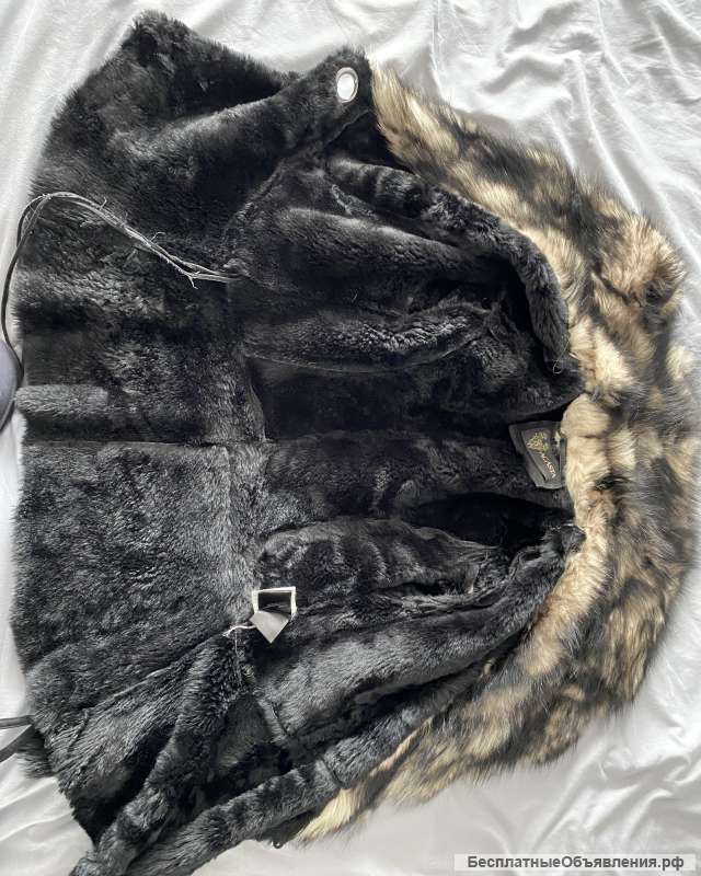Дубленка натуральная женская, размер 42-44