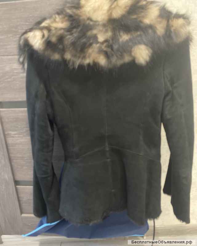 Дубленка натуральная женская, размер 42-44