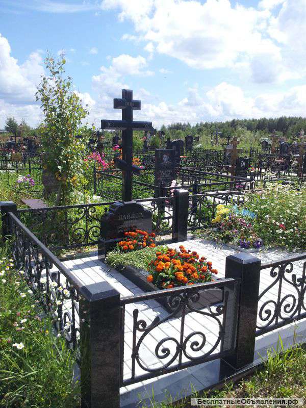 Памятники из натурального гарнита